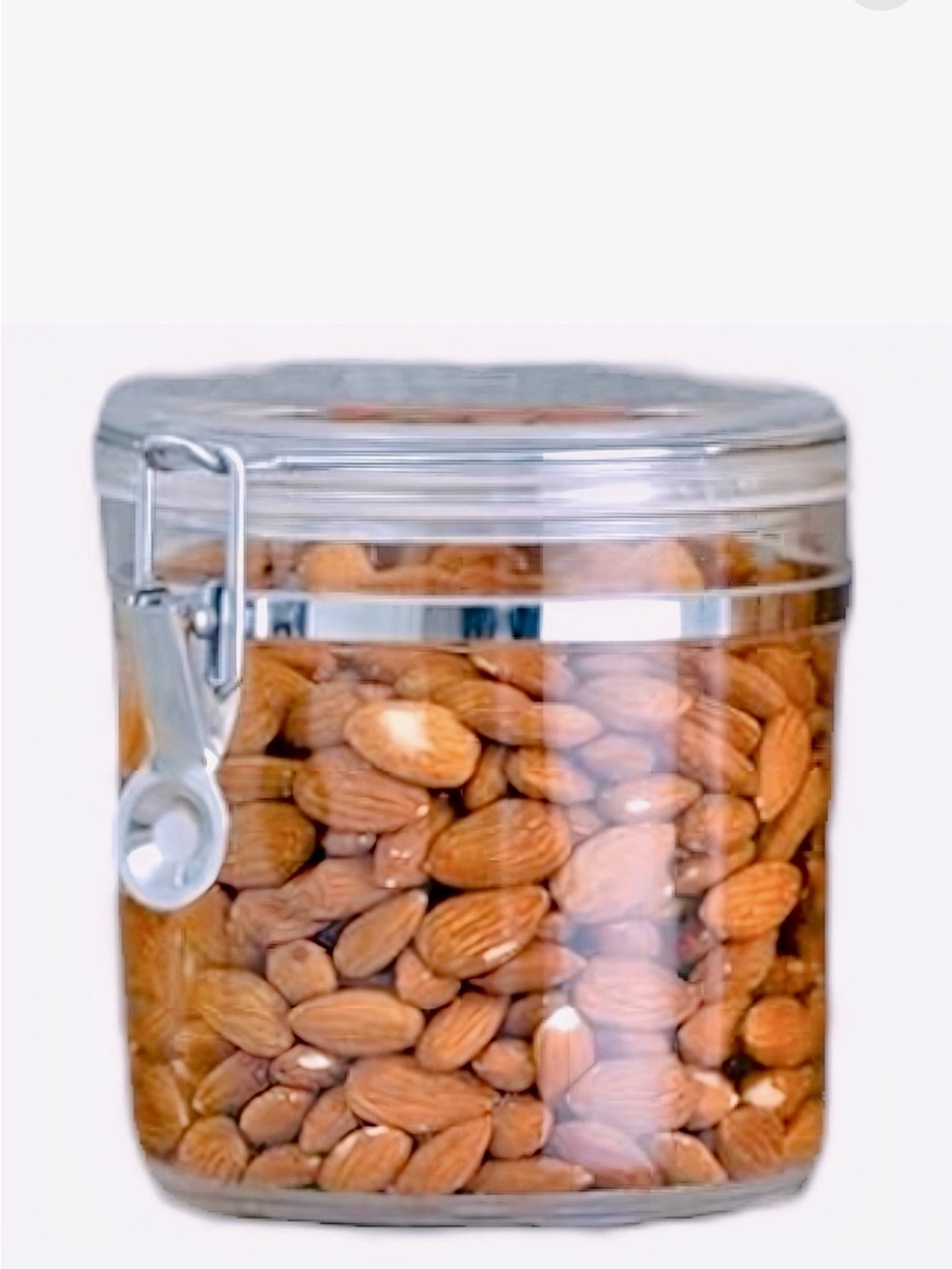 OGGI Medium 38 oz. Clear Acrylic Airtight Canister — #C